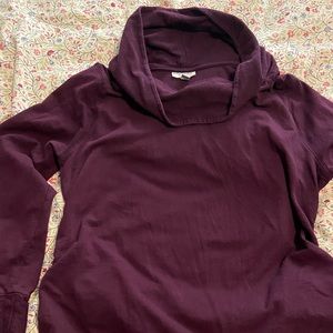 Maternity Cowl Neck Sweatshirt